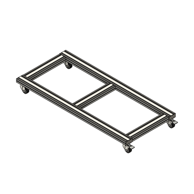 41-190-0 MODULAR SOLUTIONS REINFORCED CASTER CORNER MOUTNING PLATE FOR CASTER OR FOOT HARDWARE NOT INCLUDED